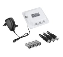TV, SAT, HDMI, DVI kabeļi un aksesuāri // TV un Radio Antenas // Rozdzielacz sygnału DVB-T2 i analogowego x 3 TV