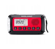 Audio and HiFi sistēmas // Radio Pulkstenis // Radio alarmowe Midland ER100 z akumulatorem 2600mAh
