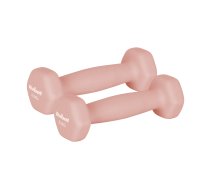 Sportam un aktīvai atpūtai // Sporta preces un aprīkojums // Hantelki żeliwne neoprenowe HEX 2x0.5kg, REBEL ACTIVE
