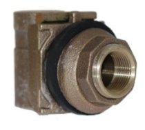 Adapteris 1" bronza Adapteris dziļurbumam, bronza