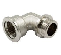 Līkums MF3/4" niķelēts Līkums MF ar atduri, niķelēts