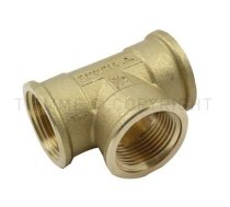 Trejgabals FFF3/4"-1/2"-3/4", misiņš Trejgabals FFF, misiņš