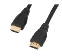 TV, SAT, HDMI, DVI kabeļi un aksesuāri // HDMI, DVI, Audio savienotājkabeļi un aksesuāri // 92-218# Przyłącze hdmi-hdmi 4k 2m zawieszka