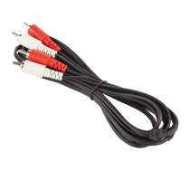 TV, SAT, HDMI, DVI kabeļi un aksesuāri // HDMI, DVI, Audio savienotājkabeļi un aksesuāri // 0498# Przyłącze 2xrca "j" 5m