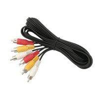 TV, SAT, HDMI, DVI kabeļi un aksesuāri // HDMI, DVI, Audio savienotājkabeļi un aksesuāri // 4314# Przyłącze 3xrca 1,2m- 1,5m