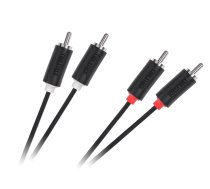 TV, SAT, HDMI, DVI kabeļi un aksesuāri // HDMI, DVI, Audio savienotājkabeļi un aksesuāri // Kabel 2RCA-2RCA 5m Cabletech standard