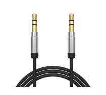 TV, SAT, HDMI, DVI kabeļi un aksesuāri // HDMI, DVI, Audio savienotājkabeļi un aksesuāri // 91-270# Przyłącze wtyk 3,5st-wtyk 3,5st 1m metal aux