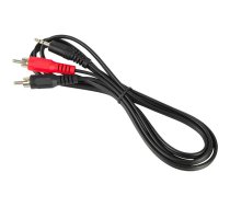 TV, SAT, HDMI, DVI kabeļi un aksesuāri // HDMI, DVI, Audio savienotājkabeļi un aksesuāri // 3795# Przyłącze wtyk 3,5st-2xwtyk rca 1,5m zawieszka