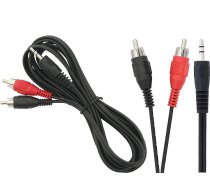 TV, SAT, HDMI, DVI kabeļi un aksesuāri // HDMI, DVI, Audio savienotājkabeļi un aksesuāri // 3802# Przyłącze wtyk 3,5st-2xwtyk rca 2,5m