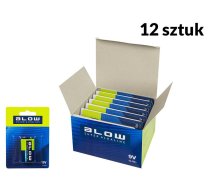 Baterijas, akumulatori, barošanas bloki un adapteri // AA, AAA un cita izmēra baterijas, lādētāji pieejami pasūtīšanai // 82-574# Bateria blow super alkaline 9v 6lr61 blister 10szt