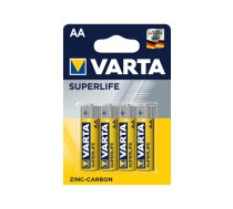 Baterijas, akumulatori, barošanas bloki un adapteri // AA, AAA un cita izmēra baterijas, lādētāji pieejami pasūtīšanai // Bateria VARTA R06 Heavy Duty 4szt./bl.
