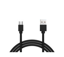 Planšetdatori un aksesuāri // USB Kabeļi // 66-115# Przyłącze usb a - micro b 1,0m czarne hq bl