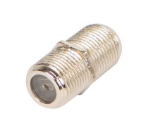 TV, SAT, HDMI, DVI kabeļi un aksesuāri // Konektori, aksesuāri un instrumenti koaksiālajiem kabeļiem // 92-522# Przejście f: gniazdo f-gniazdo f beczka 1szt.