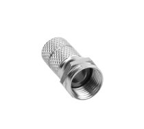TV, SAT, HDMI, DVI kabeļi un aksesuāri // Konektori, aksesuāri un instrumenti koaksiālajiem kabeļiem // Wtyk SAT F miedziany 7,0 mm Cabletech