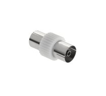 TV, SAT, HDMI, DVI kabeļi un aksesuāri // TV un Radio Antenas // Złącze gn. TV - gn. TV metal/plastik