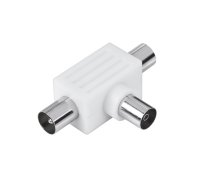 TV, SAT, HDMI, DVI kabeļi un aksesuāri // Konektori, aksesuāri un instrumenti koaksiālajiem kabeļiem // Złącze trójnik indukc.GN.TV-2xWT.TV