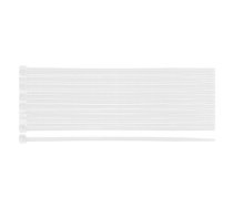 Izolācijas lentas un savilces // Savilce // Opaski zaciskowe EXTREME 2.5 x 80 mm, białe, 100 szt.
