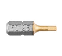 Instrumenti un Mēriekārtas // Jaunumi instrumentos, piederumos // Końcówki wkrętakowe HEX2.5 x 25 mm, 2 szt.