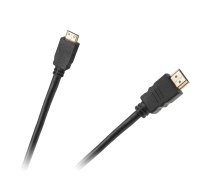 TV, SAT, HDMI, DVI kabeļi un aksesuāri // HDMI, DVI, Audio savienotājkabeļi un aksesuāri // Kabel HDMI - mini HDMI 1.8m Cabletech Eco-Line