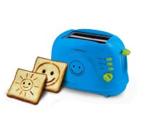 Virtuves elektroierīces un tehnika // Tosteri // EKT003B Toster Smiley niebieski