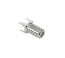 TV, SAT, HDMI, DVI kabeļi un aksesuāri // Konektori, aksesuāri un instrumenti koaksiālajiem kabeļiem // Gniazdo F montażowe TY1-032 Cabletech