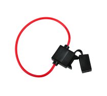 Auto un Moto preces, Auto Audio, Navigācija, CB Radio // Auto elektronikas komponentes : Instalācijas kabeļi : Drošinātāji : Konektori // Gniazdo bezpiecznika nożowego (20mm) 30cm 5mm