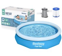 Laistīšanas aprīkojums // Dārza laistīšanas sistēmas | Apūdeņošana | Baseini un piederumi // Basen Ogrodowy Rozporowy 305 x 66 cm Bestway 57458