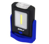 Rokas un Galvas Lukturīši LED // Rokas Lukturis LED // Latarka 1w cob led + 3led, prostokątna z podstawą, z bater.