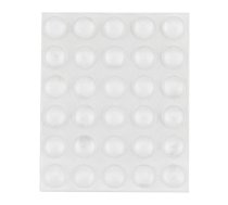 Instrumenti un Mēriekārtas // Jaunumi instrumentos, piederumos // Podkładki silikonowe samoprzylepne 8mm, 30 szt.