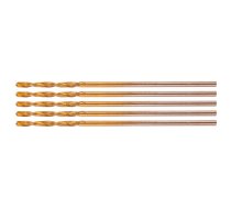 Instrumenti un Mēriekārtas // Jaunumi instrumentos, piederumos // Wiertła do metalu HSS-TiN 1.0 mm, 5 szt.