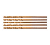 Instrumenti un Mēriekārtas // Jaunumi instrumentos, piederumos // Wiertła do metalu HSS-TiN 1.5 mm, 5 szt.