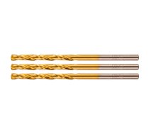Instrumenti un Mēriekārtas // Jaunumi instrumentos, piederumos // Wiertła do metalu HSS-TiN 2.5 mm, 3 szt.