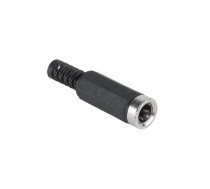 Savienojumi // Different Audio, Video, Data connection plug and sockets // Gniazdo DC 2.5/5.5 na kabel Cabletech