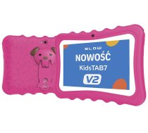 Planšetdatori un aksesuāri // Planšetdatori // 79-135# Tablet kidstab7 v2 blow 4/32gb różowe etui 2mp
