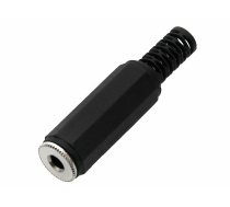 Savienojumi // Different Audio, Video, Data connection plug and sockets // 2205# Gniazdo jack 3.5 mn na kabel plastikowe