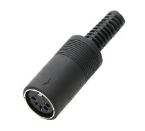Savienojumi // Different Audio, Video, Data connection plug and sockets // 2350# Gniazdo din 180 5p na kabel