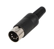 Savienojumi // Different Audio, Video, Data connection plug and sockets // 96-764# Wtyk din5 na kabel