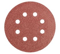 Instrumenti un Mēriekārtas // Jaunumi instrumentos, piederumos // Krążki ścierne na rzep 125 mm, P60, 5 szt., z 8 otworami