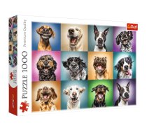 Spēļu zona | PC | Konsoles | Aksesuāri // Izglītojošas rotaļlietas | Interaktīvas | Radošas | Mākslinieciskas // Puzzle - 1000 - Zabawne psie portrety - Trefl 10462