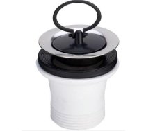 Izplūde izlietnei 1 1/2''x70 garā, balta, plast. Ω