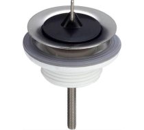 Izplūde izlietnei ar korķi 1 1/4'' x 55mm balta