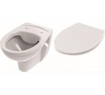! TECEbasic Rimless WC pods ar softclose vāku (970