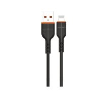 iKaku KSC-225 Lightning charging and data cable 1m Black
