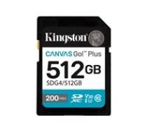 KINGSTON 512GB SDXC Canvas Go Plus Gen4