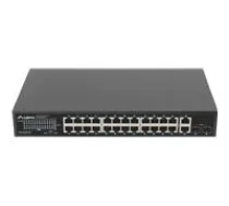 LANBERG switch PoE+ 24x 1GB 2x SFP 360W