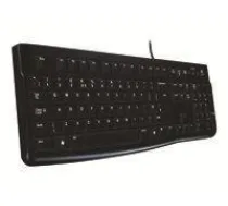 LOGI K120 Corded Keyboard black OEM RUS