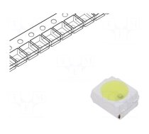 LED | white cold | SMD | 3528,PLCC2 | 750÷1120mcd | 10000K | 120° | 12VDC