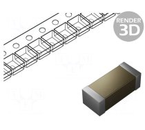 Capacitor: ceramic | MLCC | 100pF | 250V | X7R | ±10% | SMD | 1808 | 180mm