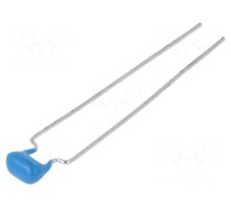 Capacitor: ceramic | 1uF | 100V | X7R | ±10% | THT | 5mm | 5.5x4x3.15mm
