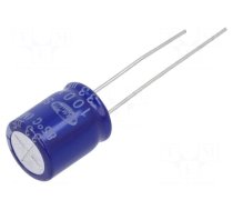Capacitor: electrolytic | THT | 33uF | 100VDC | Ø10x12.5mm | ±20% | 2000h
